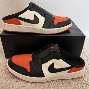 Nike Air Jordan Mule Shattered Backboard Golf Shoes Sz 10.5 FJ1214-800 No Box